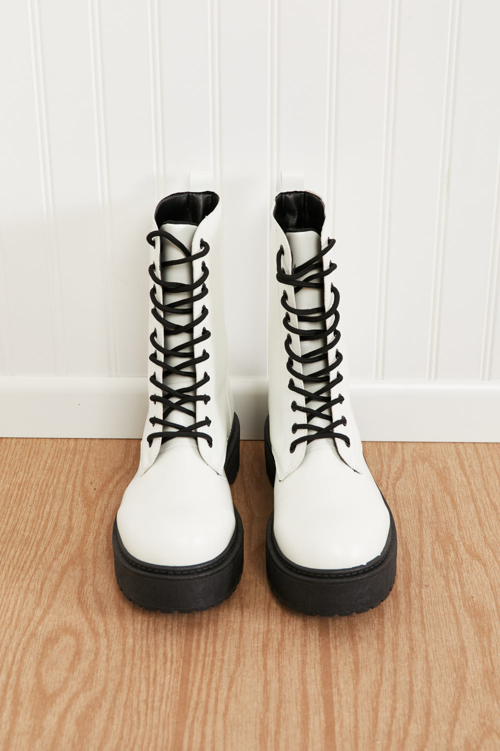 WeeBoo Big Steps Platform Combat Boots