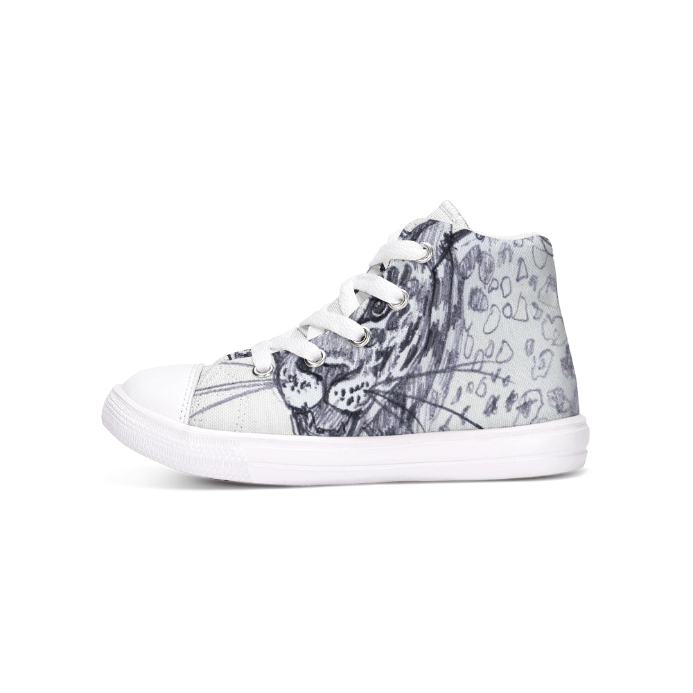 Cat Noir Kids Hightop Canvas Shoe