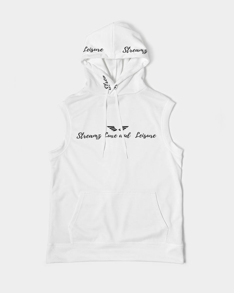 Streamz Luxe and Leisure Men's Premium Heavyweight Sleeveless Hoodie