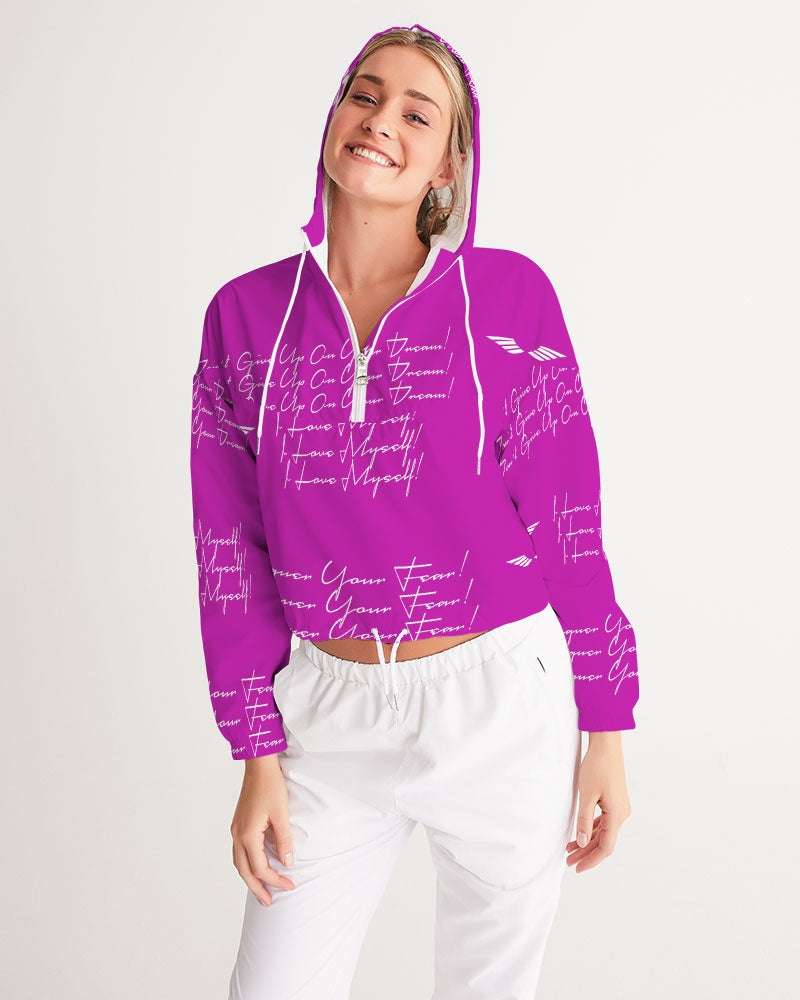 Streamz Royale Women's Cropped Windbreaker