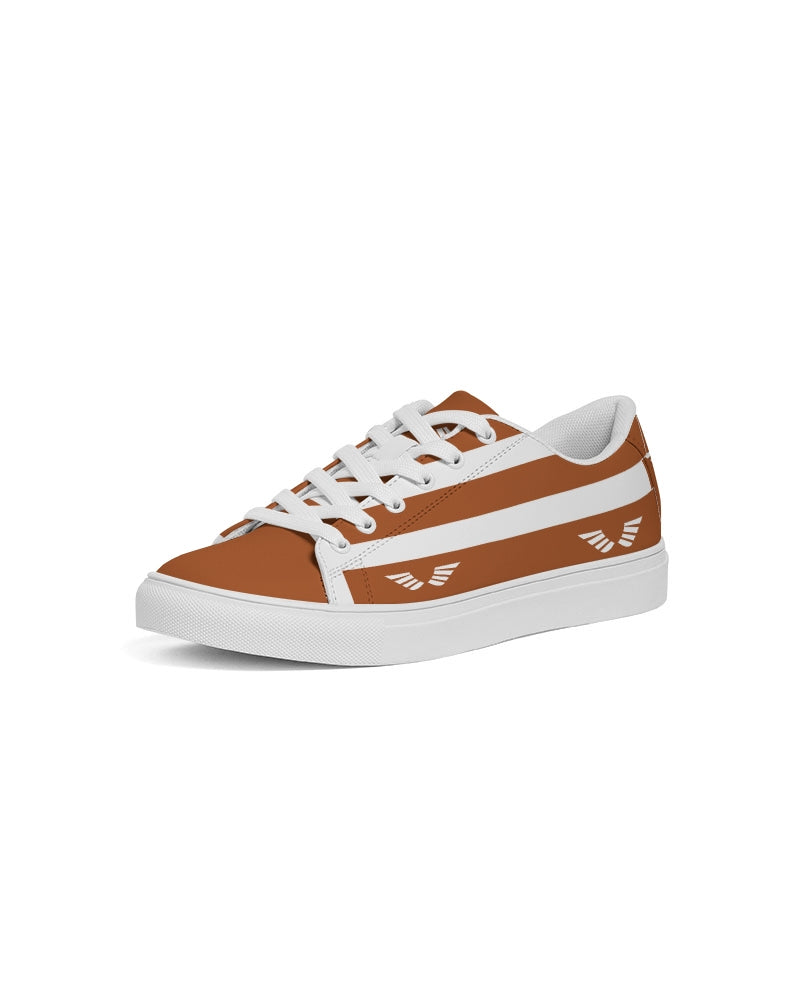 Streamz Brown Trusts & Deeds Women's Faux-Leather Sneaker