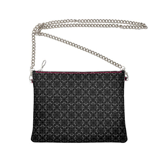 NUNU Diamonds Crossbody Bag With Chain