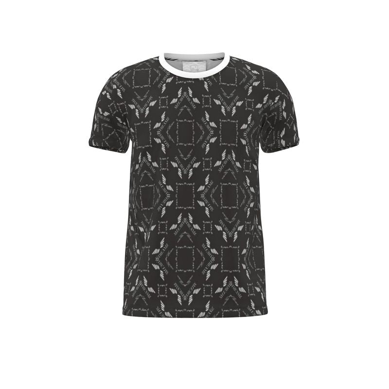 Cut and Sew All Over Print T-Shirt