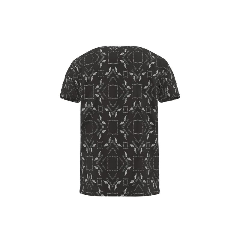 Cut and Sew All Over Print T-Shirt