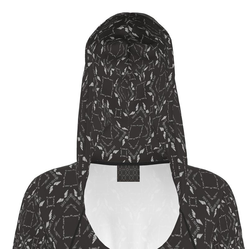 Grayscale Hoody Dress