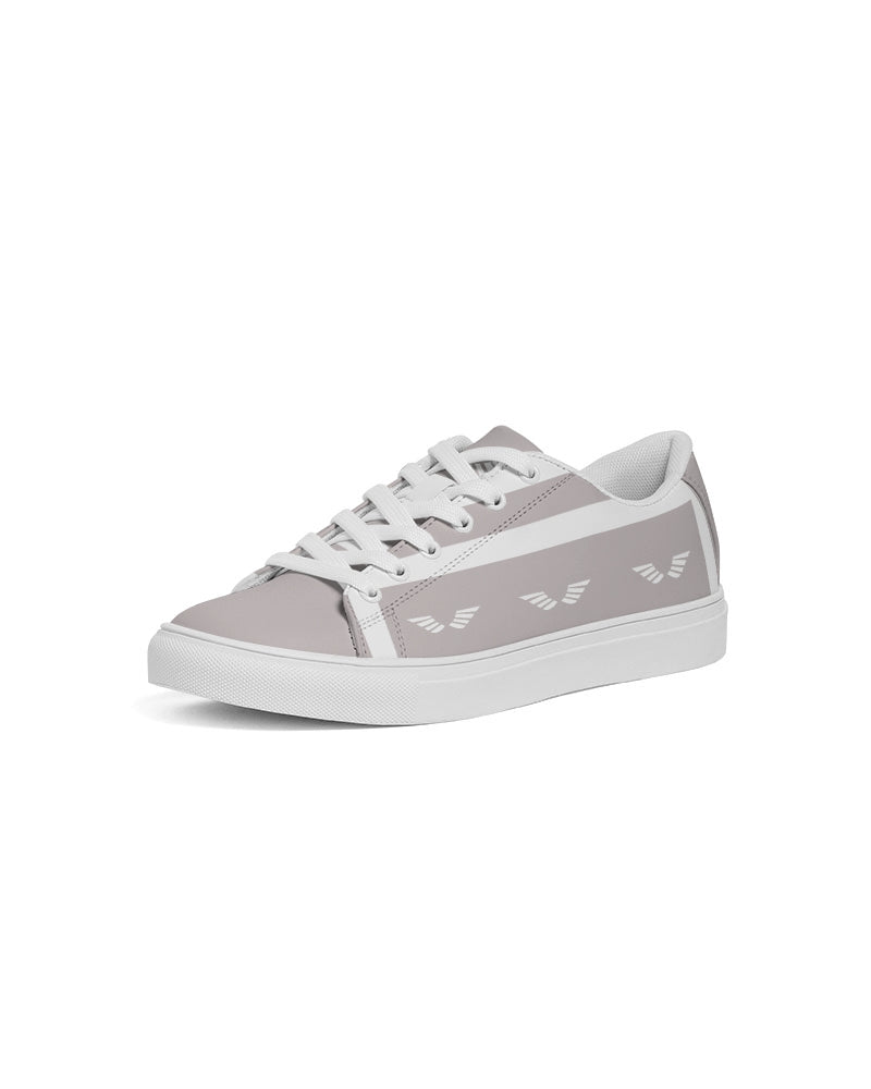 Streamz  Gray & Grateful Women's Faux-Leather Sneaker