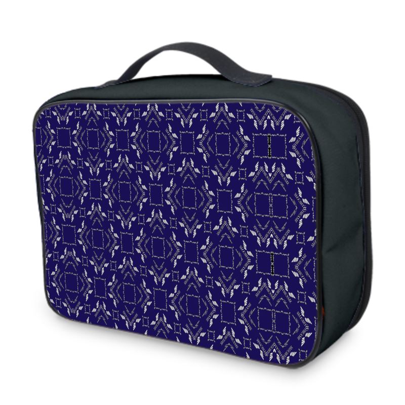 Blue Diamonds Lunch Bags