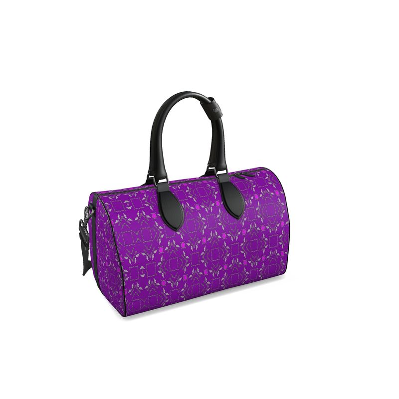 Purple Luxe Duffle Bag