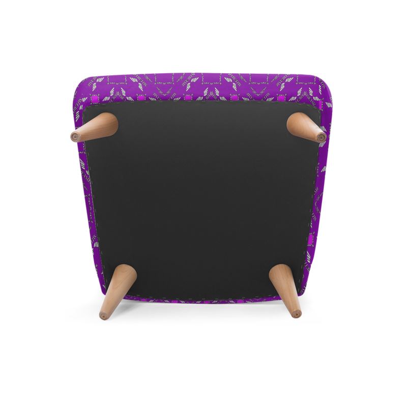 Purple Luxe Occasional Chair