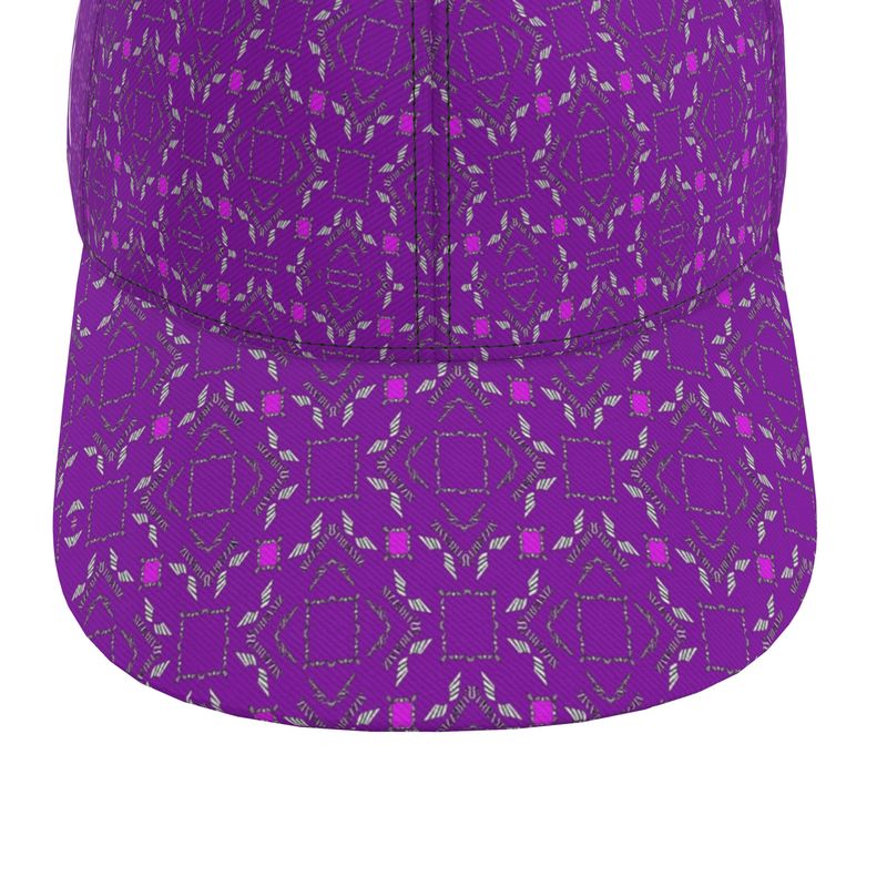 Purple Luxe Baseball Cap