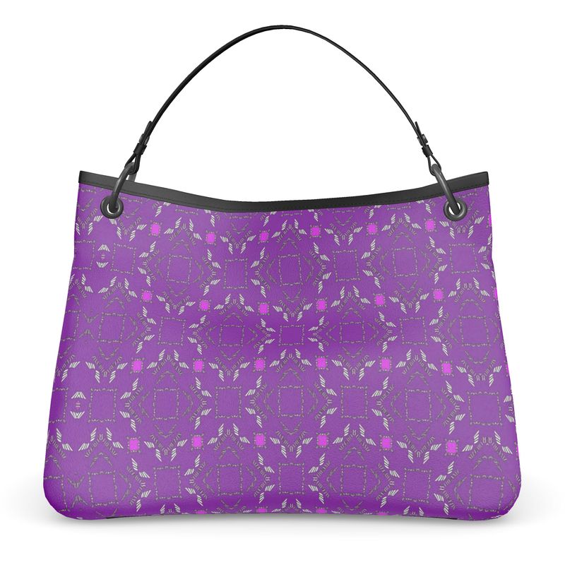 Purple Luxe Talbot Slouch Bag