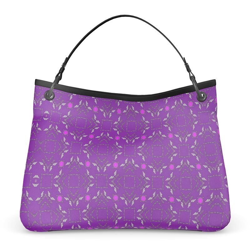 Purple Luxe Talbot Slouch Bag