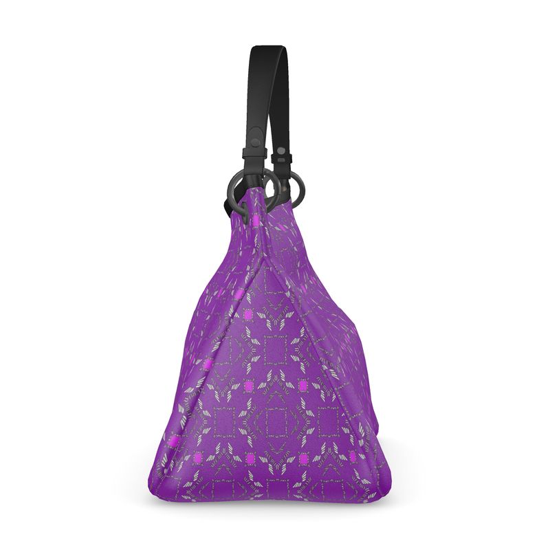 Purple Luxe Talbot Slouch Bag