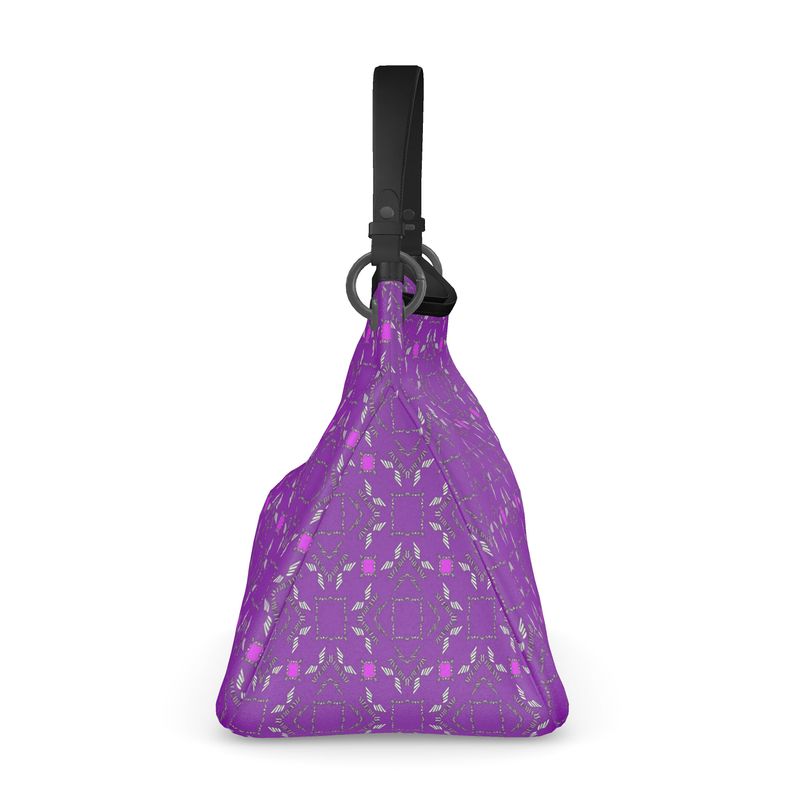 Purple Luxe Talbot Slouch Bag