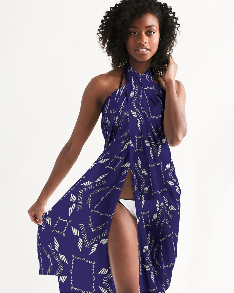 Streamz Blue Diamonds Swim Cover Up