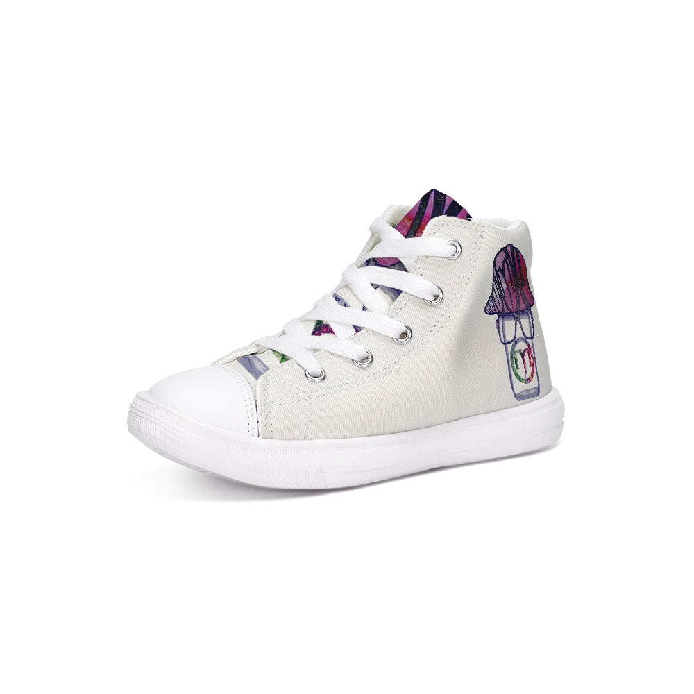 Mr. Freshy Kids Hightop Canvas Shoe