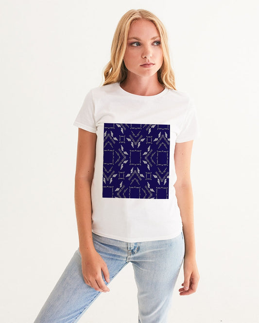 Streamz Blue Diamonds Women's Graphic Tee