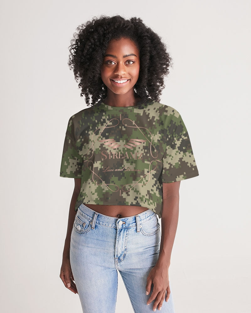 SLL PUREVET AR1 Women's Lounge Cropped Tee