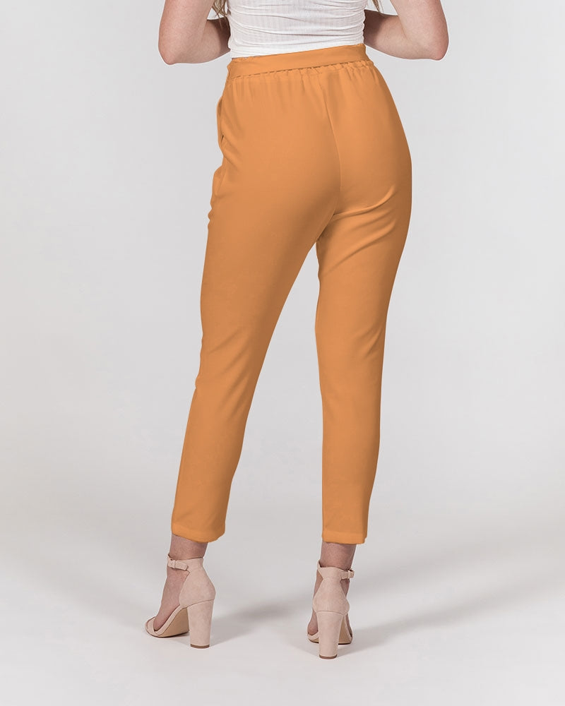 Streamz Pleasure Colors Women's Belted Tapered Pants