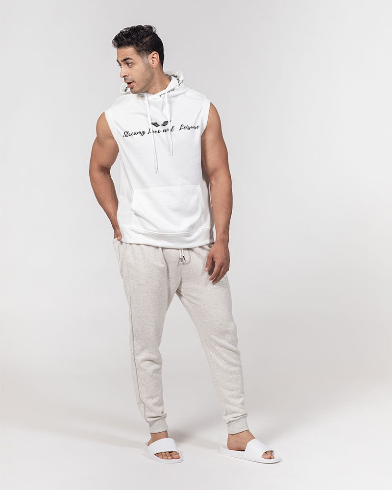 Streamz Luxe and Leisure Men's Premium Heavyweight Sleeveless Hoodie