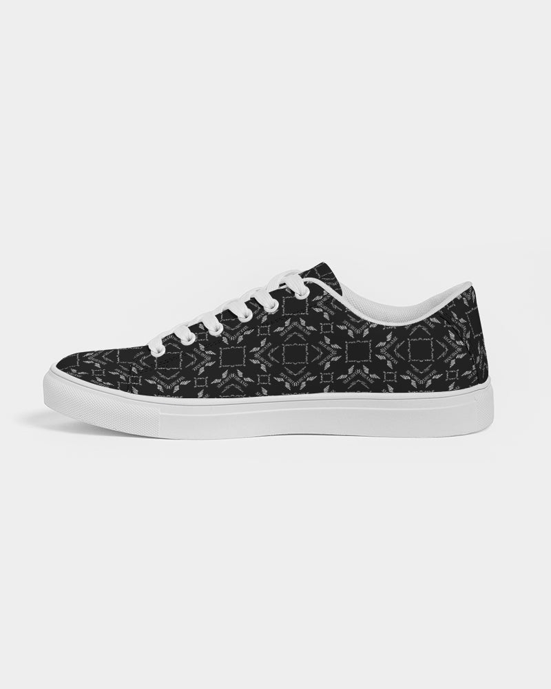 Streamz Black Diamonds Women's Faux-Leather Sneaker