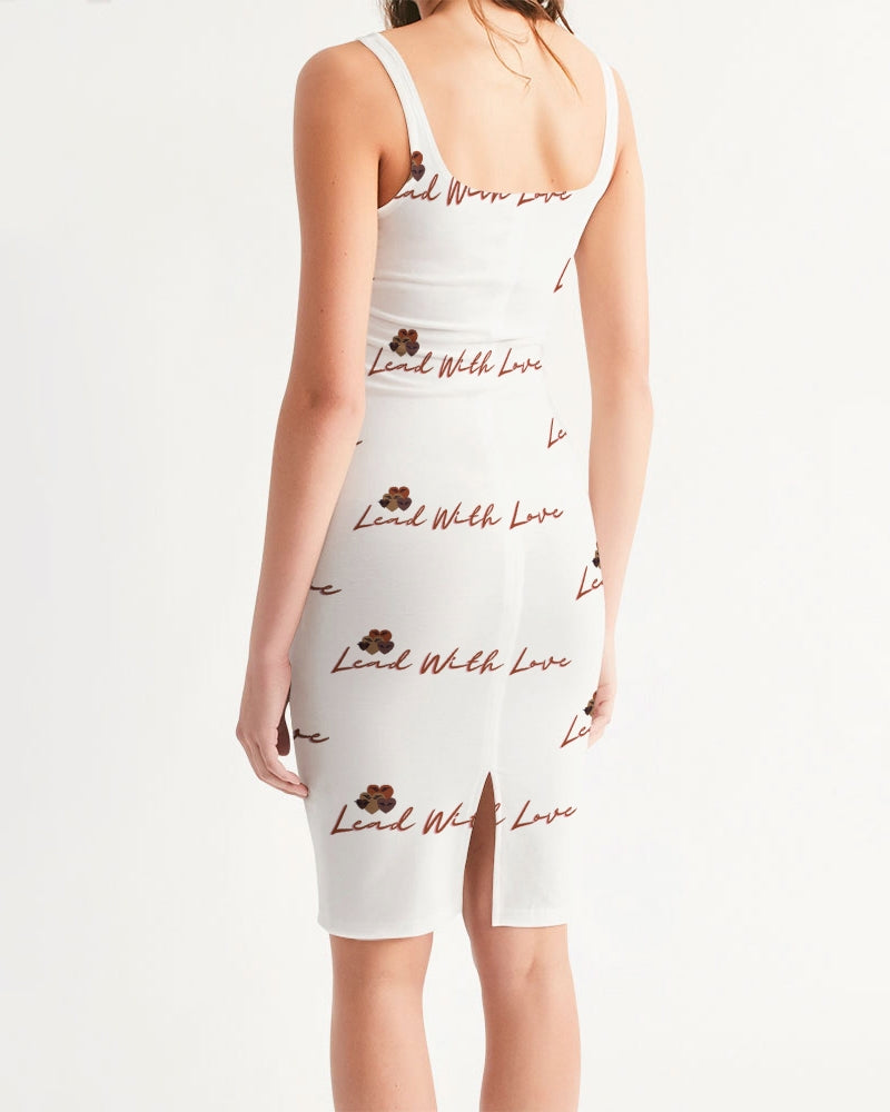 Lead with Love by SLL Women's Midi Bodycon Dress