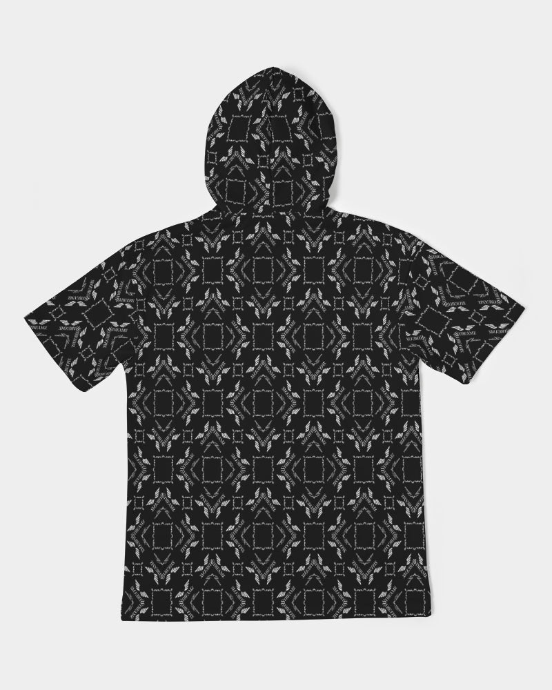 Streamz Black Diamonds Men's Premium Heavyweight Short Sleeve Hoodie