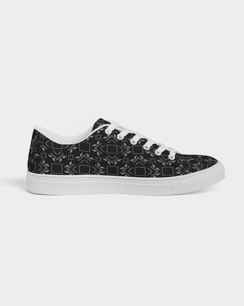 Streamz Black Diamonds Women's Faux-Leather Sneaker