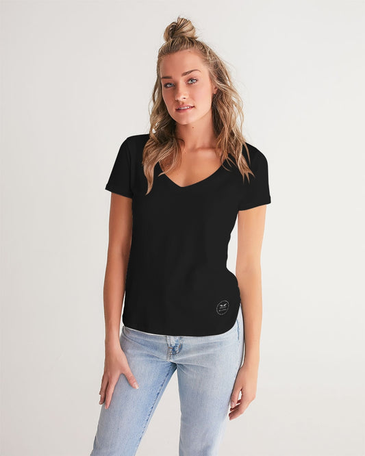 Streamz Star Code 9 Women's V-Neck Tee