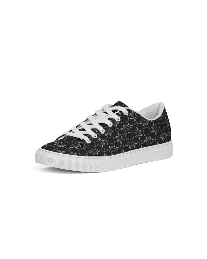 Streamz Black Diamonds Women's Faux-Leather Sneaker