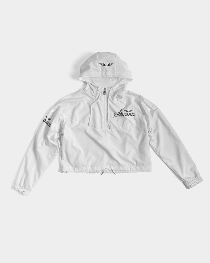 Streamz University Women's Cropped Windbreaker