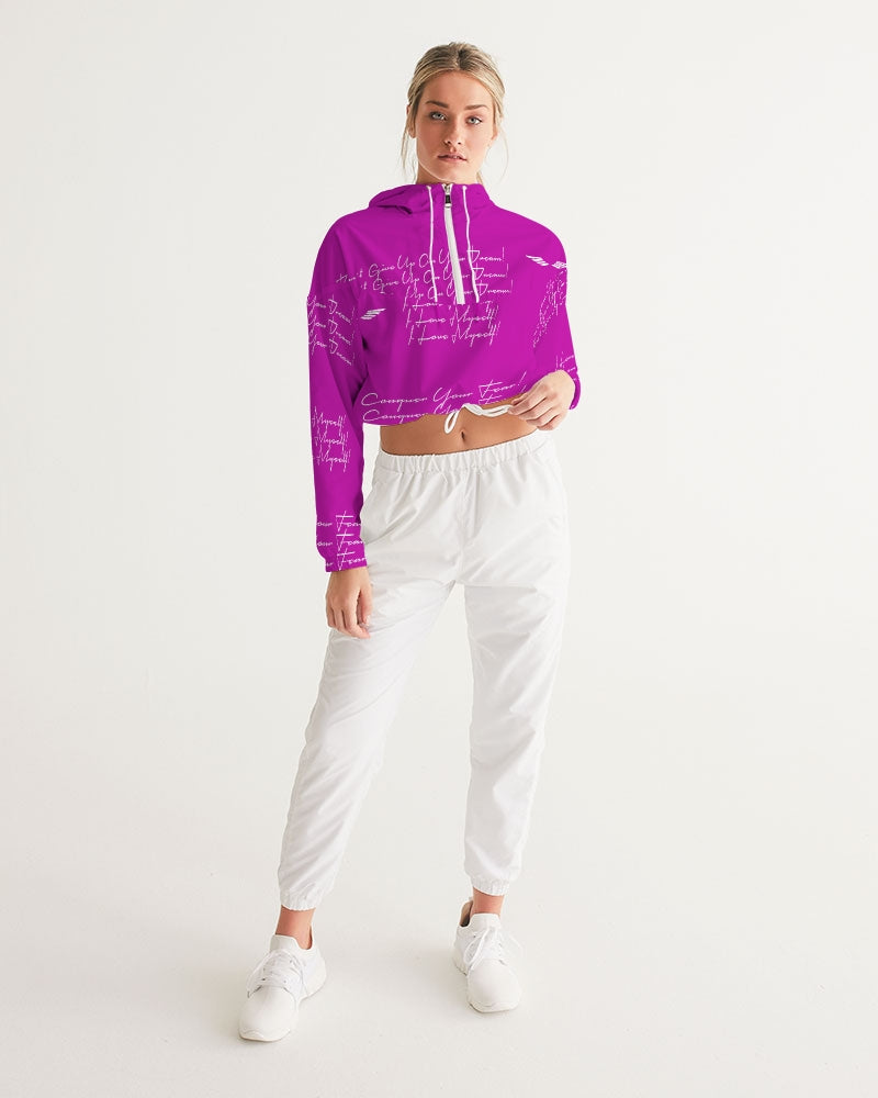 Streamz Royale Women's Cropped Windbreaker