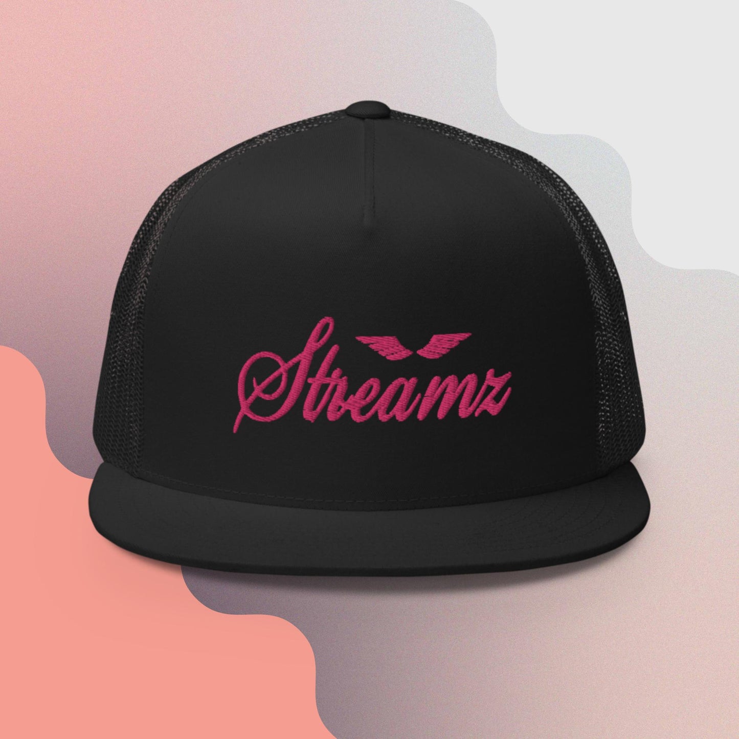 Streamz Purple Luxe Trucker Cap