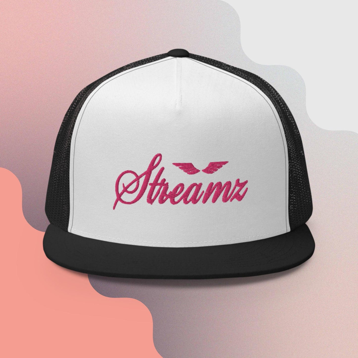 Streamz Purple Luxe Trucker Cap