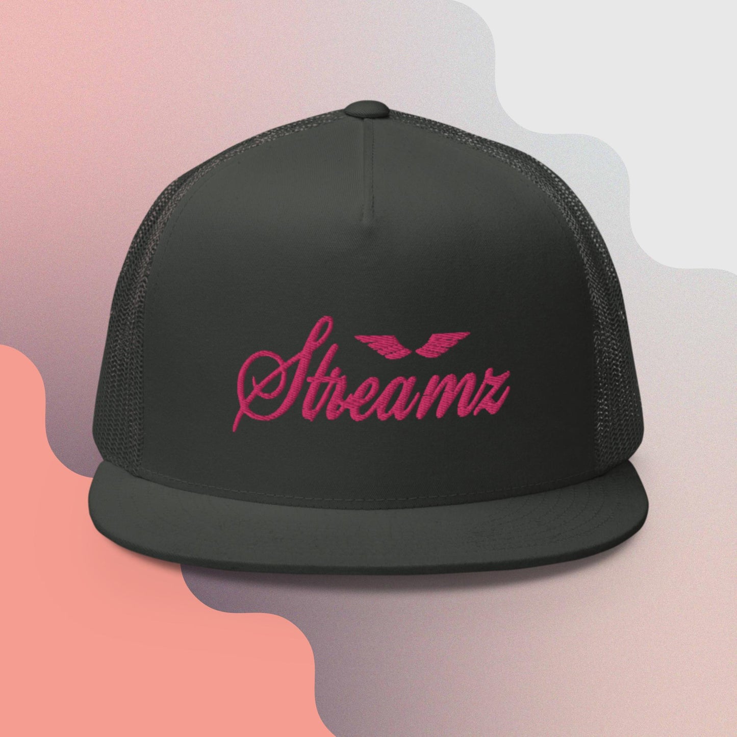 Streamz Purple Luxe Trucker Cap