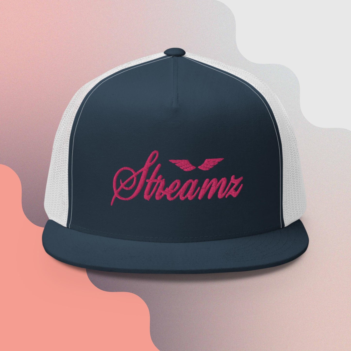 Streamz Purple Luxe Trucker Cap