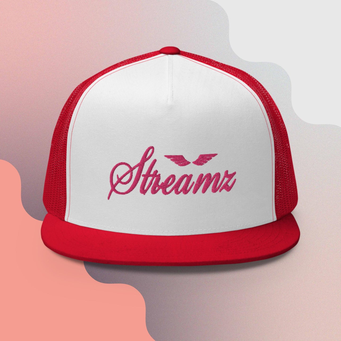 Streamz Purple Luxe Trucker Cap