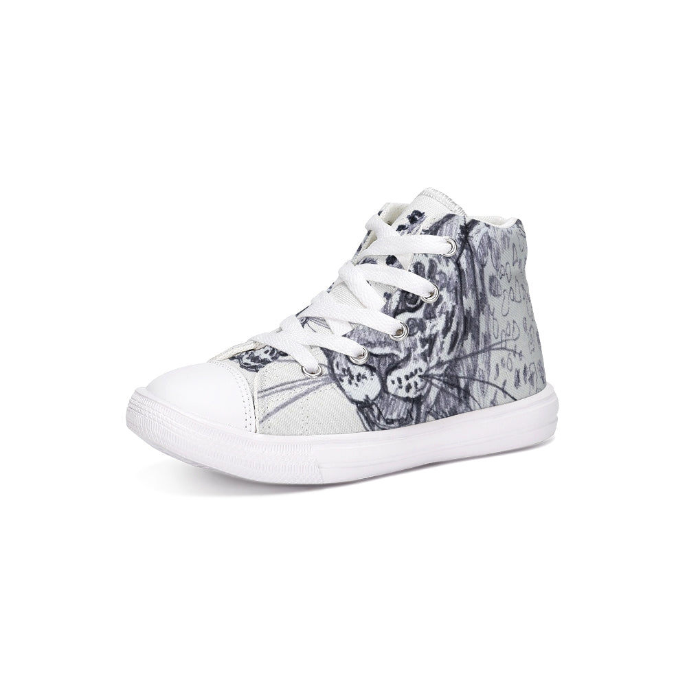 Cat Noir Kids Hightop Canvas Shoe