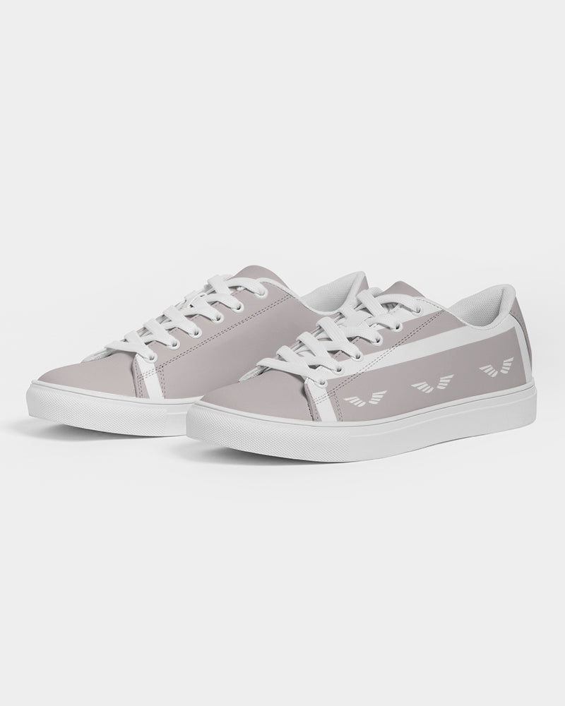 Streamz  Gray & Grateful Women's Faux-Leather Sneaker