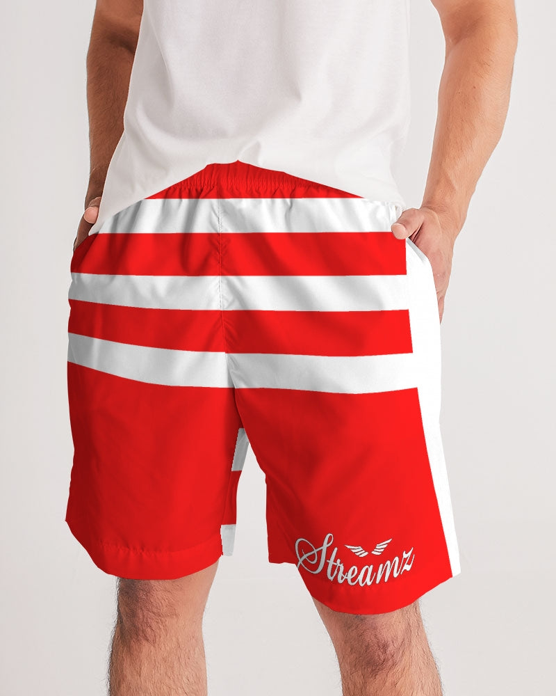 Red Ambition II Men's Jogger Shorts