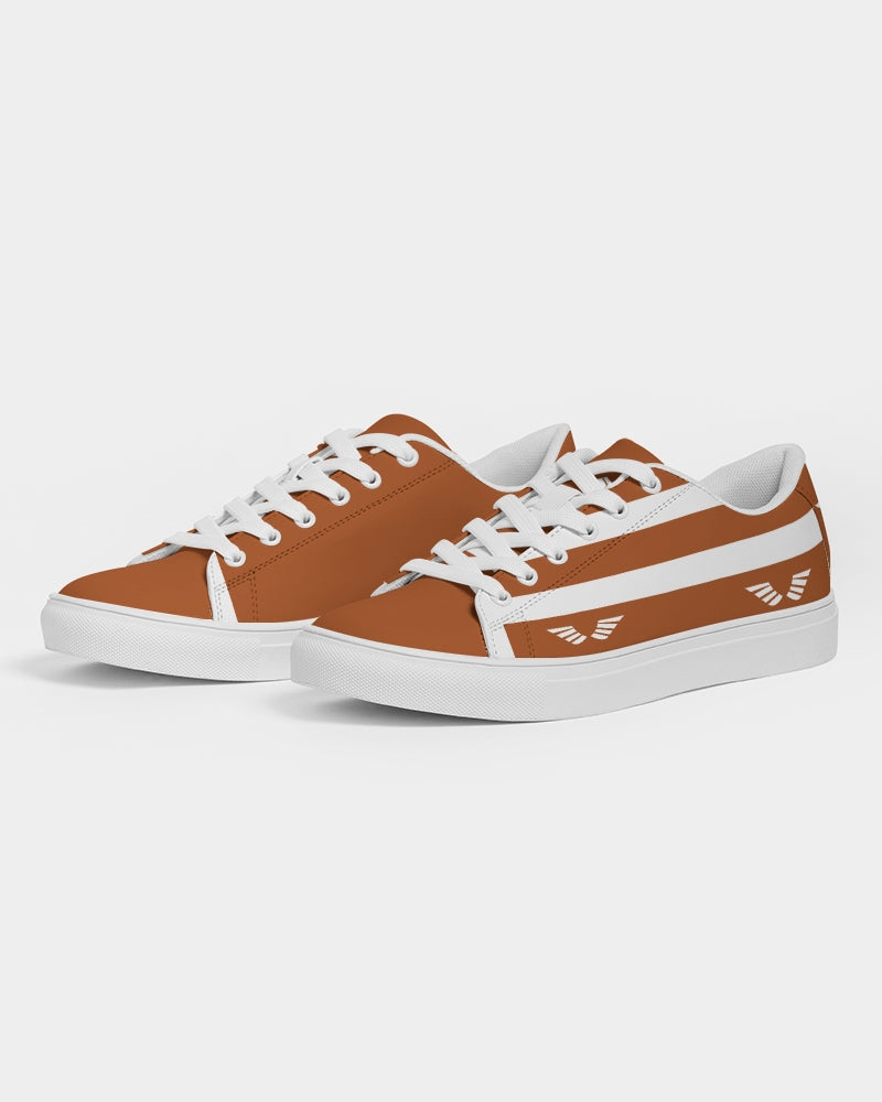 Streamz Brown Trusts & Deeds Women's Faux-Leather Sneaker