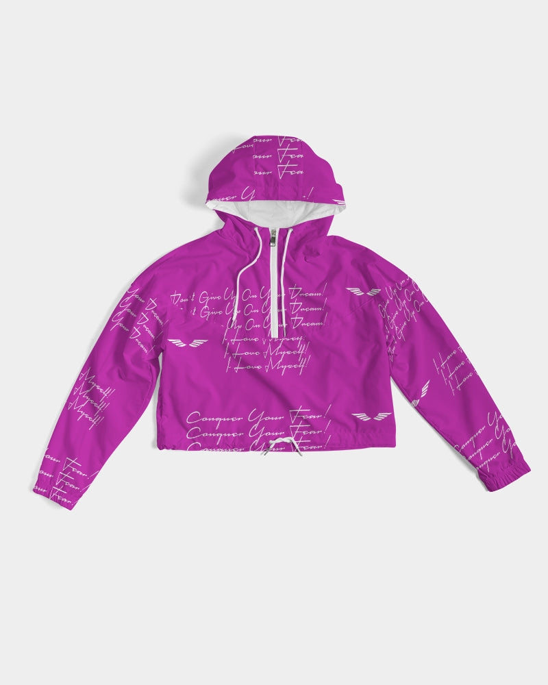 Streamz Royale Women's Cropped Windbreaker