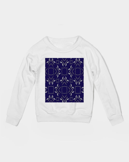 Streamz Blue Diamonds Kids Graphic Sweatshirt