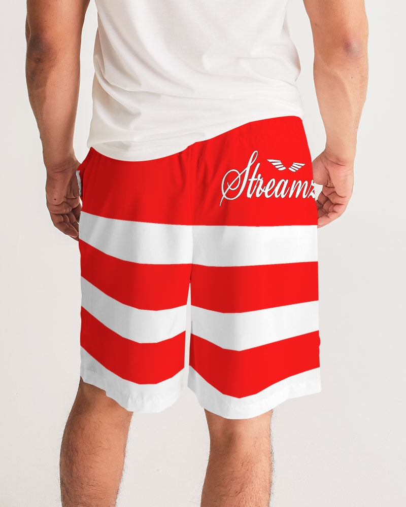 Red Ambition II Men's Jogger Shorts