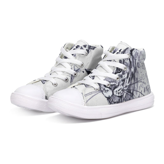 Cat Noir Kids Hightop Canvas Shoe