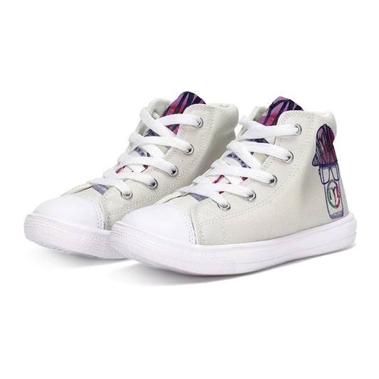 Mr. Freshy Kids Hightop Canvas Shoe