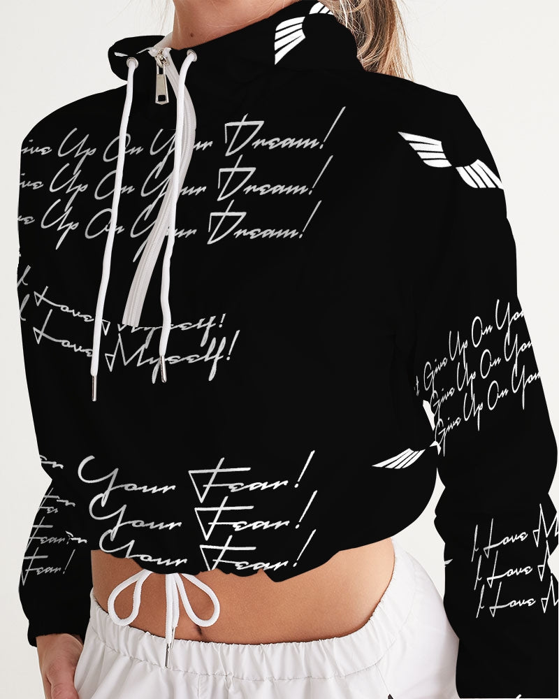 Streamz Star Code 9 Women's Cropped Windbreaker