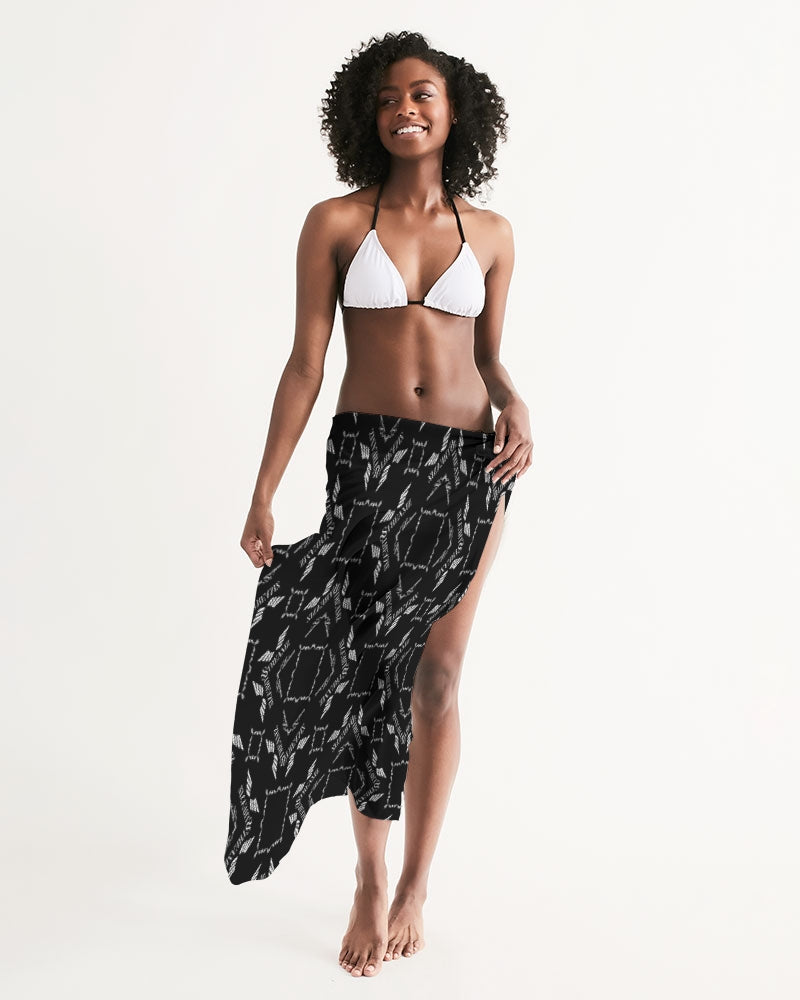 Streamz Black Diamonds Swim Cover Up