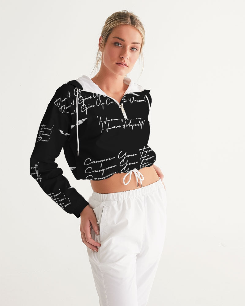 Streamz Star Code 9 Women's Cropped Windbreaker