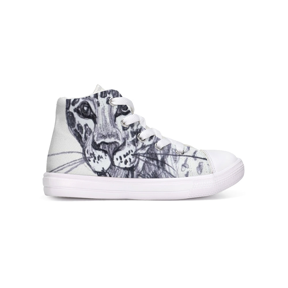 Cat Noir Kids Hightop Canvas Shoe